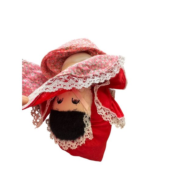 Topsy Turvy Reversible Little Red Riding Hood Plush Doll Wolf Grandma - Picture 8 of 9